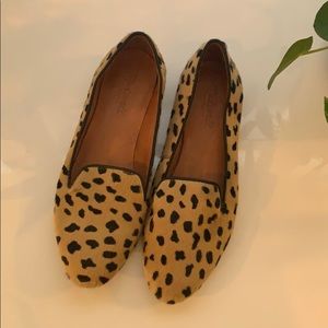 Madewell Cheetah print loafers, 7.5